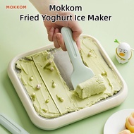 Mokkom Fried Ice Maker Fried Yogurt Maker Summer Household Small Ice Cream Maker Homemade diy Fried Ice Tray Unplugged