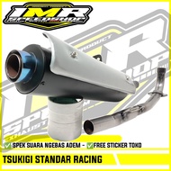 Exhaust TSUKIGI Standard RACING JUPITER Z Z1 MX 135 OLD NEW VEGA R ZR RR FORCE Fi MX KING 150dlx GRAND WIN SUPRA FIT 100 X 125 ABSOLUTE REVO FIT 110 BLADE KHARISMA ORIGINAL IMR Not AHM VND DAENG Motorcycle