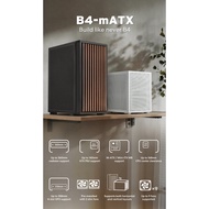 LIAN LI B4-mATX 21.3L,358mm GPU,360 AIO,2 Slim Fans,2 Pre-Installed 120mm Slim Top Fans,Supports 360