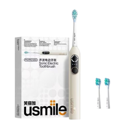 Usmile P10 PRO MAX อัตโนมัติเต็มรูปแบบแปรงสีฟันไฟฟ้าโซนิคเตือนความจำอัจฉริยะหน้าจอวงกลมขนาดเล็ก