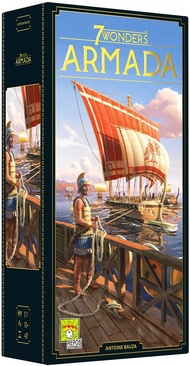 7 Wonders Armada Board Game EXPANSION (New Edition)| Family Board Game | Civilization Board Game for