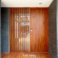 KUSEN PINTU KAYU JATI PERHUTANI BLORA KUALITAS SUPER, UKURAN CUSTOM