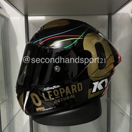 Helm Kyt Nz race Leopard gold limited