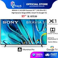 Sony BRAVIA 3 | 55 - 85 " Inch TV | 4K HDR Processor X1™ | 4K Ultra HD | High Dynamic Range (HDR) | 