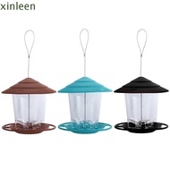 XINLEEN Bird Feeder Flying Animal House Type With Hang Rope Waterproof Gazebo Outdoor Feeding Tool