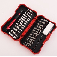 29pcs Precision Hobby Knife Set w/Exacto Blades Whetstone, Wood Carving Kit for Modeling, Stencil,  