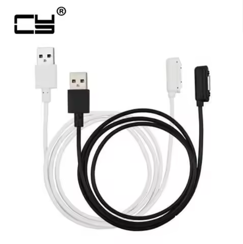 Magnetic Fast Charging USB Cable Magnet Led Metal Charger Adapter For SONY Xperia Z3 Z2 Z1 Mini Comp