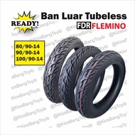 FDR Outer Tire Flemino Tubeless AutomaticOriginal Ring 14 (80/90-14) (90/90-14) (100/90-14)