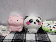 可愛小豬、熊貓squishy 捏捏樂 解壓玩具