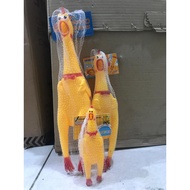 Screaming Chicken Toy - Chicken Toy Screaming Sound Bite Cat Dog/ Children's Toy Screaming Chicken C