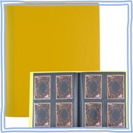 "6KJFEIWG Card Case - Trading Card Binder with Up to 480 Cards Storage, 16-Pocket Design, Red Color 