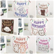 HPBD canvas wall painting (47x47cm)