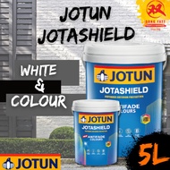 Jotun Paint JOTASHIELD (WHITE/COLOUR) 5L Anti Fade Colour/Extreme/Weatherbond/Weathershield/Majestic