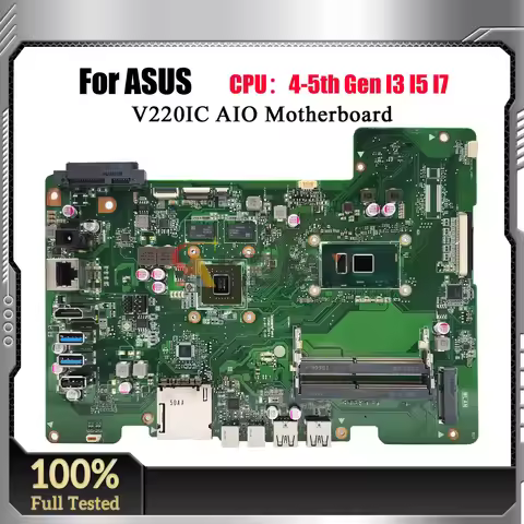 V220IC Laptop Motherboard For ASUS Vivo AiO V220I V220IA V220IC Mainboard With I3 I5 I7 CPU fast shi