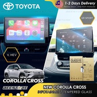 TOYOTA COROLLA FACELIFT CROSS GR HEV 2021 - 2025 Tempered Glass Screen Protector Accessories Bodykit