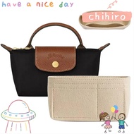 CHIHIRO 1Pcs Insert Bag, Felt Storage Bags Linner Bag, Durable Portable Travel Multi-Pocket Bag Organizer for Longchamp Mini Bag
