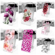 Casing For Realme 7i RMX2103 / Realme 7i Global Case Popular Flower Transparent Silicone Soft Cover 