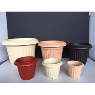< Kuromi Sauce の Home > Product Name: Ming yuan Japanese Flowerpot 25cm/30cm/33cm 1 (Plastic Pot/Rou