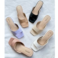 ️Celestialshoe.ph Janice 1inch Block Heels Sandals Heels for Women