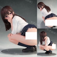 Original Color Anime Character Squatting JK Daiki Kase 2D Decorative Doll Sexy Anime Beauty Doll Sex