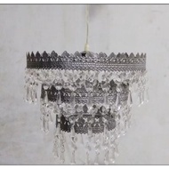 3838 Chrome pendant lamp