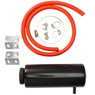 Universal Radiator Coolant Aluminum Catch Tank Overflow Reservoir 800ML Coolant Water Tank 0.8L