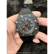 Collaosed AP_ audemars_ Royal Oak Offshore international men's watch 26405 Panda 44 mm eye automatic mechanical watch Real Shot shipment
