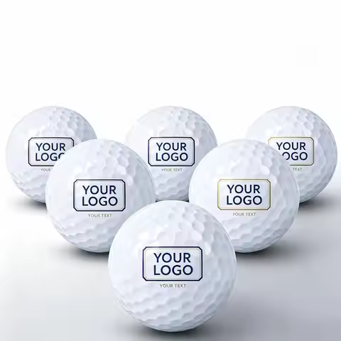 3-Layer Custom Golf Balls Personalized Logo Print Tour Performance Soft Feel Stable Flight Golf Trai