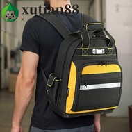 XUTIAN Tool Backpack, Laptop Compartment 1680D Oxford Tool Bag Backpack, Heavy Duty Multiple Pockets
