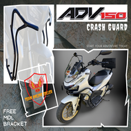 HONDA ADV 150 - HEAVY DUTY HALF CRASH GUARD - PHASE 1