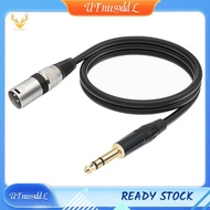 [UTnus9ddL] 1/4 Inch to XLR Male Balanced Signal Interconnect Cable 6.35mm to XLR Patch Cable Microp