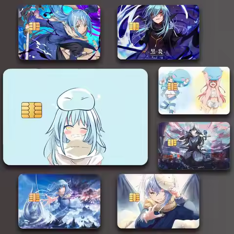 That Time I Got Reincarnated As A Anime Slime Poster Credit Skin Cover Card Stickers 4PCS Film Bus P