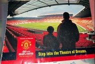 絕版 1996 曼聯 奥脱福球場 🏟️ old Trafford Man Utd Manchester United 足球球迷 非 香港隊 香港足球 ⚽️  足球紀念品 紅魔 紅魔鬼 英超