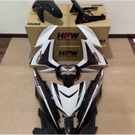 Body Cover Set Y15 V1/V2 Design Exicter RC Line White Black