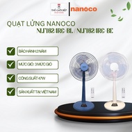 Quạt lửng remote Nanoco NLF1624RC-BL/BE Điều Khiển Từ Xa Cánh 40cm Công Suất 47W - BNK