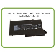 DELL DJ1J0 P73G002 P73G001 for LATITUDE E7280 E7480 Battery