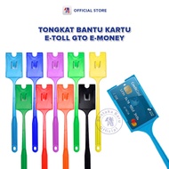 [SDW] pekanbaru Practical E-Toll Stick/ - Random Color, 34 cm, Safe Card When Tapping