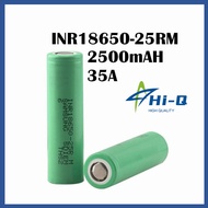 Samsung INR18650-25RM 2500mAh 35A Li-ion Battery High Capacity Rechargeable 18650 Batteries AWT XTAR