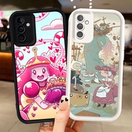 Z-4 Adventure Time White Black Case Casing for Samsung Galaxy M15 S21 S24 FE A55 5G Case