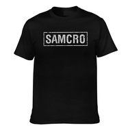 Fashion Mens Casual Sons Of Anarchy Samcro Banner Crossfit Summer Cool T-Shirt