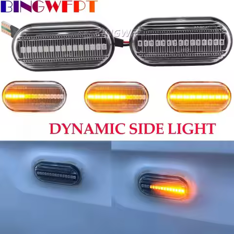 High quality For Renault Clio 1 2 KANGOO MEGANE ESPACE TWINGO MASTER Led Dynamic Side Marker Turn Si