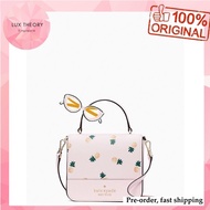 Pre-order: Kate Spade Staci Square Pineapple Crossbody In Pink Multi k7629