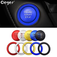 Car Accessories Engine Stickers Styling Start Stop Ring Auto Button Trim Cover Case For Lexus For To