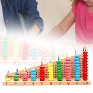 [Prasku] Wooden Abacus Math Counting Toy Classic Developmental Math Games Addition