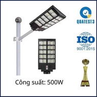 [500W] Đèn Đường Năng Lượng Mặt Trời Liền Thể 2 Cánh Kitawa 500W LT5500