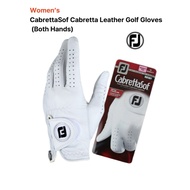 FOOTJOY Women’s CabrettaSof Cabretta Leather Golf Gloves – Both Hands