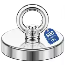 D42/48mm Salvage Magnet Heavy Duty Search Magnets Strong Neodymium Magnetic Hook Magnet Sea Fishing 