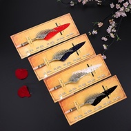 New Arrival Angel Wing Feather Pen Retro European Feather Pen Unique Student Feather Pen Calligraphy