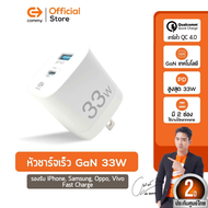 Commy หัวชาร์จเร็ว 33w GAN PD20w + QC3.0 หัวชาร์จ สำหรับ ไอโฟน ซัมซุง แอนดรอย รองรับชาร์จเร็ว