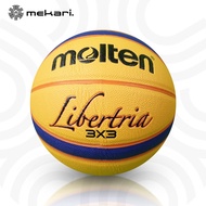 [PREMIUM ORIGINAL] MOLTEN 3X3 LEATHER BASKETBALL (B33T5000) FIBA APPROVED Original